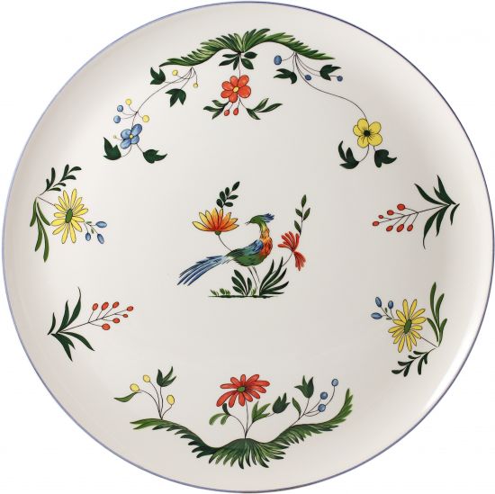 Блюдо для торта Д  32 см,, "Райские птицы" OISEAUX DE PARADIS