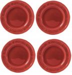 Набор тарелок обеденных 4 шт.. PONT AUX CHOUX RUBIS красный, Д27,5 см., GIEN, 1166B4A434