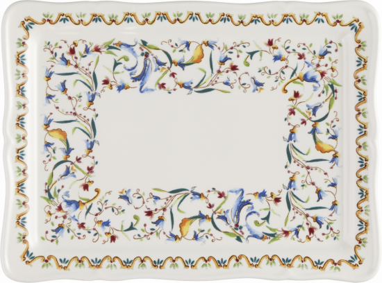 Тарелка для масла 17,8 x 13,5  см.. TOSCANA , GIEN, 1457CPBE22 