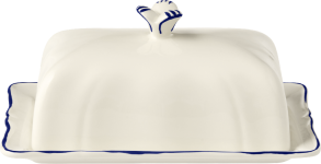 Масленка, FILET COBALT, GIEN, 17,8 X 13,5 см., 1541CBEU22