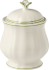 Сахарница, FILET VERT, GIEN, 300 мл., - В13 см.,