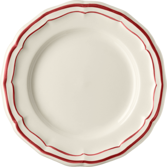 Набор тарелок закусочных 4 шт., FILET ROUGE, GIEN, Д 16,5 см.,