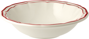 Набор пиал 4 шт.,, FILET ROUGE, GIEN, Д 17см. - 350 мл.,