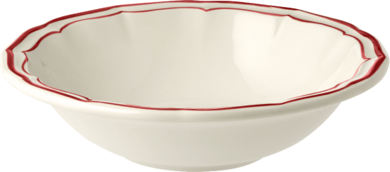 Набор пиал 4 шт.,, FILET ROUGE, GIEN, Д 17см. - 350 мл.,