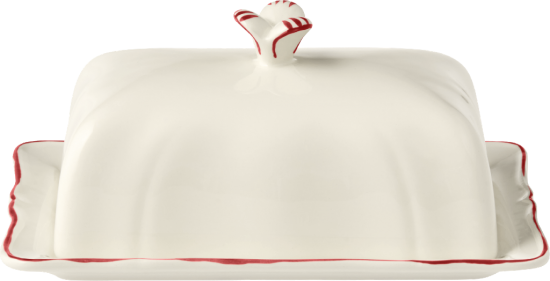 Масленка, FILET ROUGE, GIEN, 17,8 X 13,5 см.,