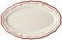 Овальное блюдо, FILET ROUGE, GIEN, 41 X 26 см.,