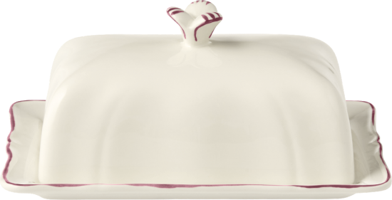 Масленка, FILET PIVOINE, GIEN, 17,8 X 13,5 см.,