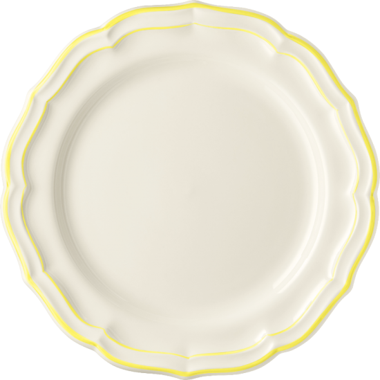 Набор обеденных тарелок 4 шт., FILET CITRON, GIEN, Д 26 см.,