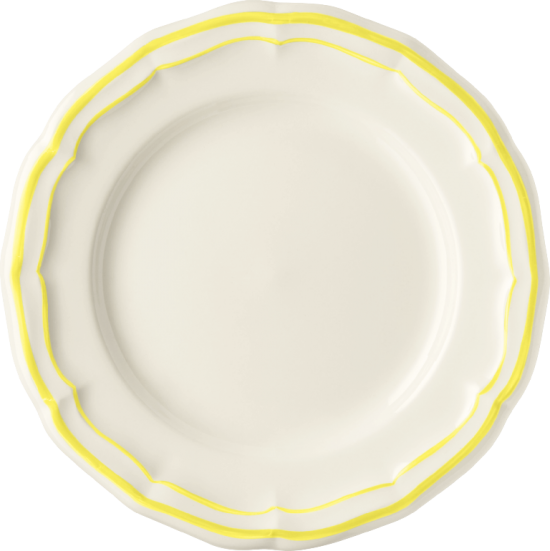 Набор тарелок закусочных 4 шт., FILET CITRON, GIEN, Д 16,5 см..