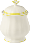 Сахарница, FILET CITRON, GIEN, 300 мл., - В13 см.,