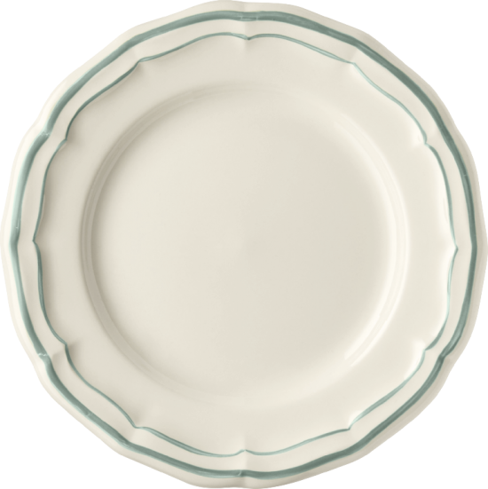 Набор тарелок закусочных 4 шт., FILET CELADON, GIEN, Д 16,5 см..