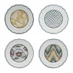 Набор 4 шт., Тарелка для канапе Д16,5 см., DOMINOTE, GIEN