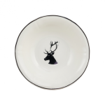 Набор из 4-х тарелок для каши, Д17 см, 350 мл., CHAMBORD (Шамбор), GIEN, 1848C04F26