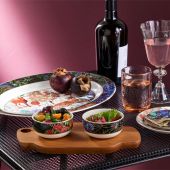 Овальное блюдо 37 x 26 см., Le jardin du palais, Дворцовый сад , Gien