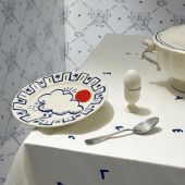 Набор из 6-ти десертных тарелок Д23,2 см., Сентиментальный архипелаг, Gien