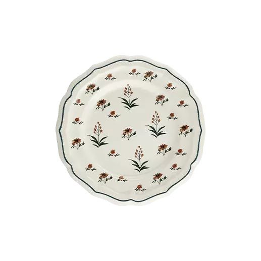 Набор тарелок хлеб  4 шт. Д  16.5 см.,Herbier du Paradis, 1866B4A522 GIEN, Райский гербарий