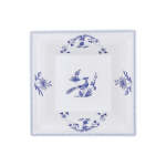 Блюдо квадратное Gien , Paradis Bleu - Райская птица Голубая,  22 X 22 cm