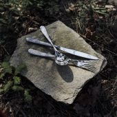 Набор столовых приборов 24 предмета, (6 столовых ложек, 6 столовых вилок, 6 чайных ложек, 6 столовых ножей) SUPERNATUR, DEGRENNE