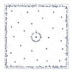 Скатерть 170 X 170 см., Сентементальный архипелаг,  Gien