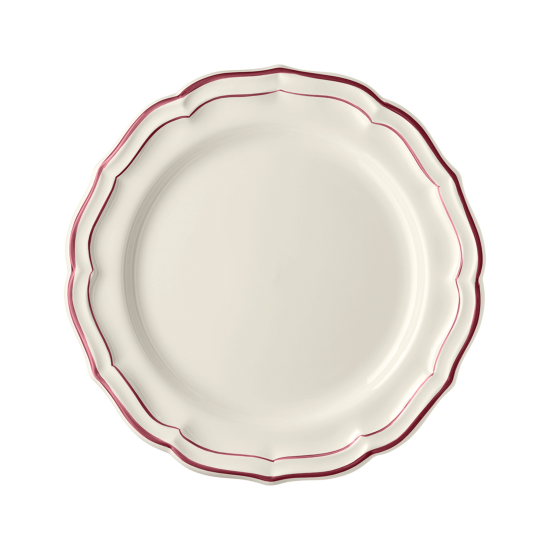 Набор обеденных тарелок 4 шт., FILET БОРДО, GIEN, Д 26 см., 1869B4A422
