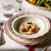 Набор обеденных тарелок 4 шт., FILET БОРДО, GIEN, Д 26 см., 1869B4A422