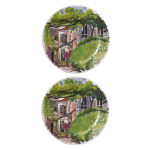 Набор тарелочек для сладостей 12 8 см., PARIS A GIVERNY GIEN