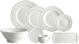 Сервиз столовый  ROCAILLE BLANC, GIEN, 4 персоны 26 предметов, артикул ROC26