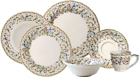Сервиз столовый Gien Тоскана на 4 персоны 24 предмета, арт. TSC4-24-2.  